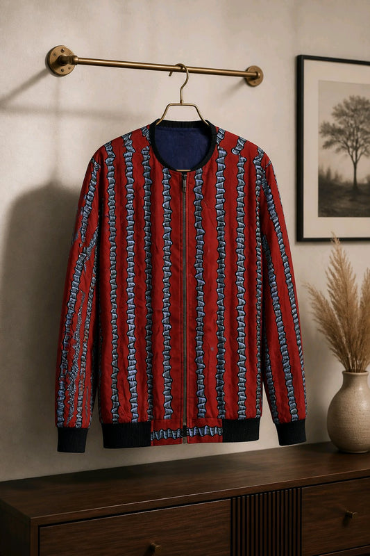 RG Red African Bumper Jacket