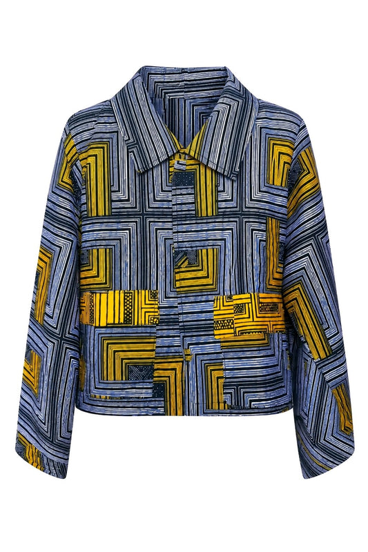 RG Geolined Ankara Jacket Women