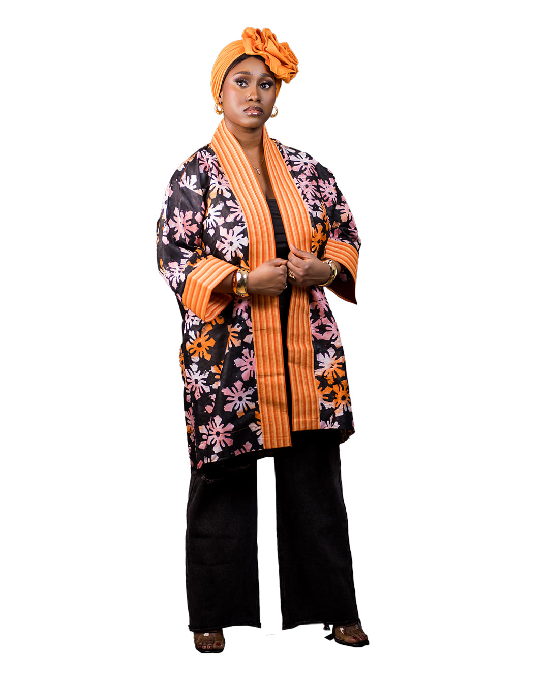 Ewatomi Kimono Jacket - African Print Summer Kimono Jacket