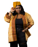 Ewatomi Kimono Jacket - African Print Summer Kimono Jacket Ewatomi Kimono Jacket - African Print Summer Kimono Jacket
