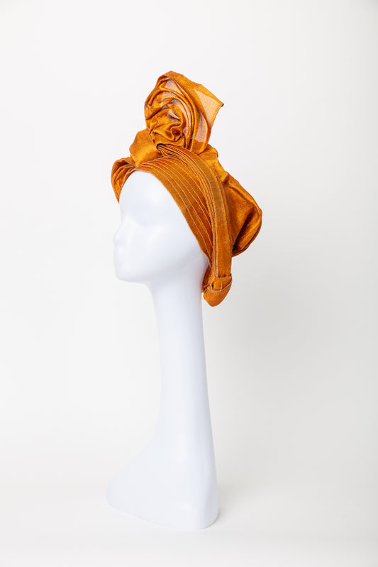 Orange Bow African ReadyGele