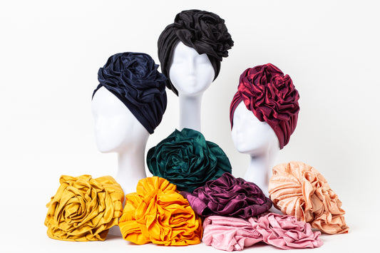 Colourful Round Boom Turban