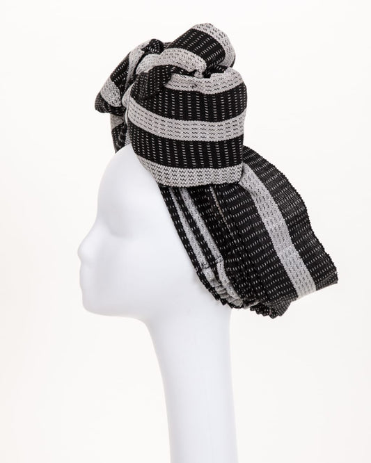 Luxury Aso-Oke Head Wrap – Elegant & Timeless African Headwear