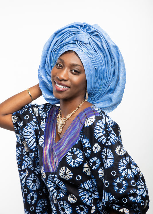 Autogele Aso Oke African Headwrap Gele