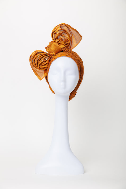 Orange Bow African ReadyGele