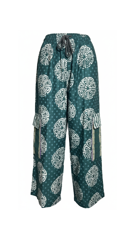 Iwa Adire Culotte Pants