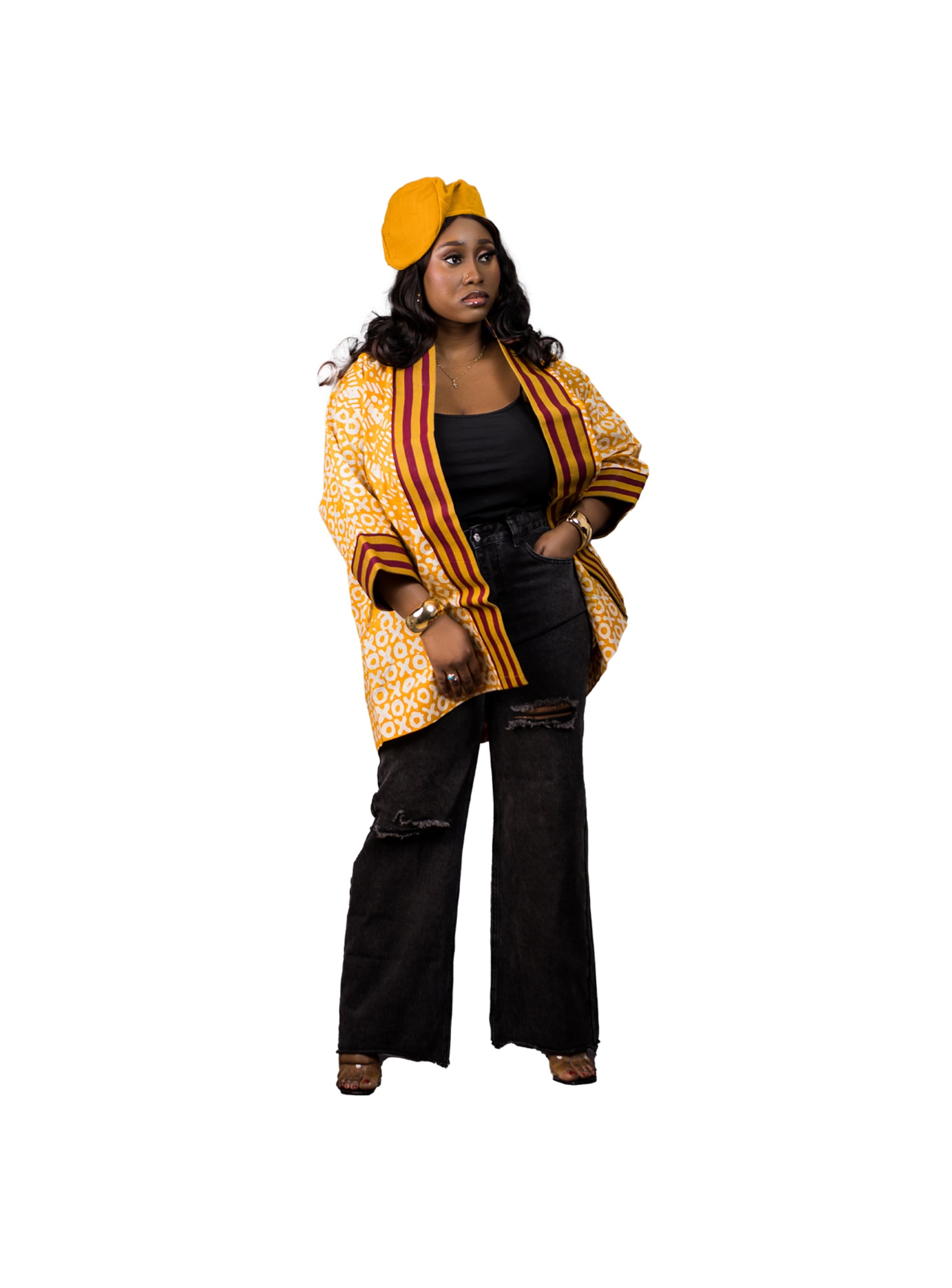 Ewatomi Kimono Jacket - African Print Summer Kimono Jacket