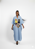 Asooke Upcycle Patchwork Bubu Dress