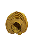 Golden Gold Gele Headtie: The Bridal Style