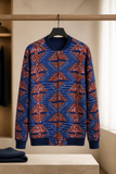 RG African Wavy Bumper Jacket
