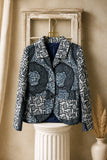 RG Blue Ankara Jacket Women
