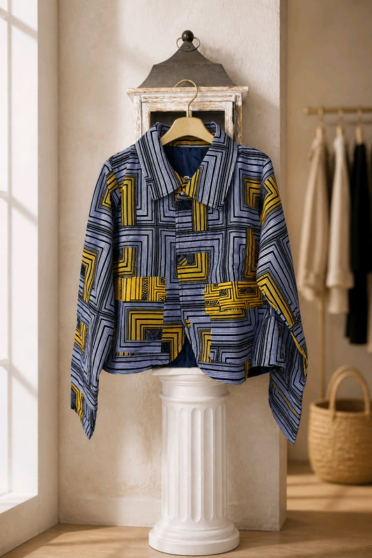 RG Geolined Ankara Jacket Women