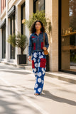 RG 2 Piece Asooke Block Jacket and Trouser Women