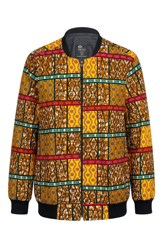 RG Geolines African Print Bumper Jacket