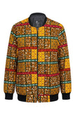 RG Geolines African Print Bumper Jacket