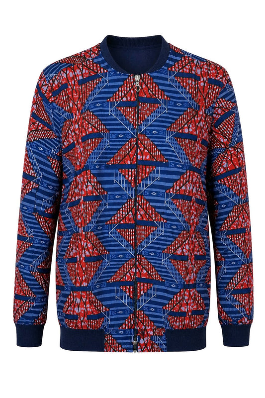 RG African Wavy Bumper Jacket