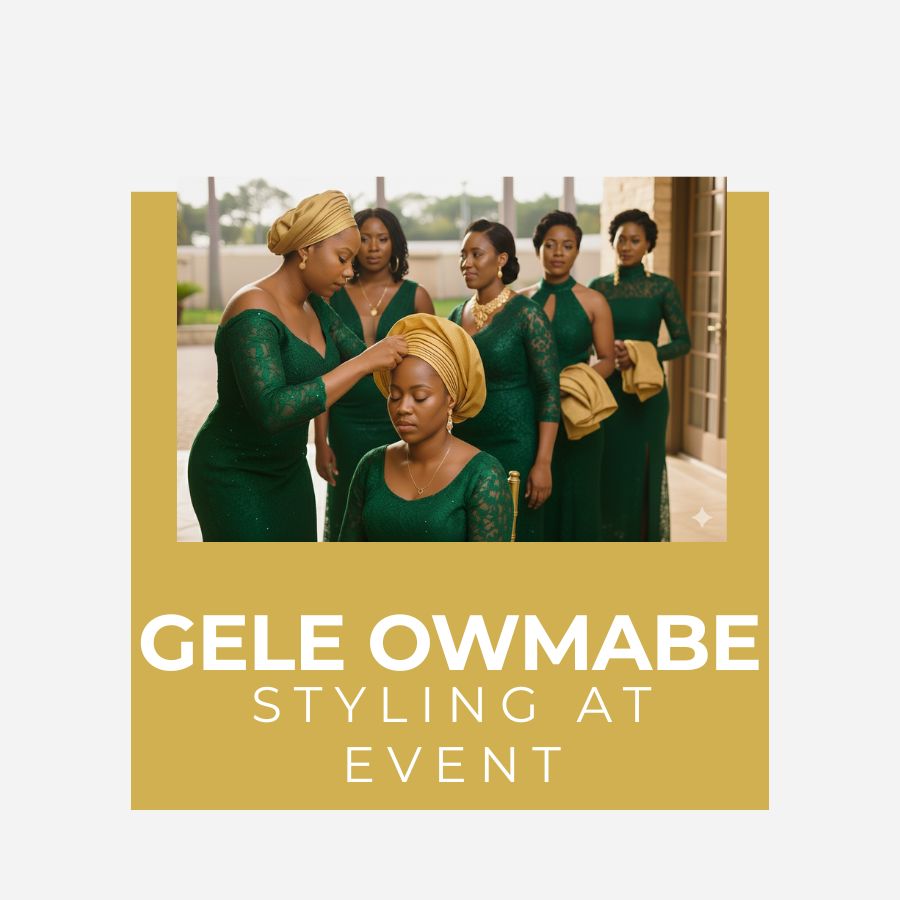 GELE TYING @ EVENTS