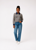 RG Denim Collar Jacket Women