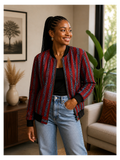 RG Red African Bumper Jacket