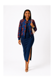 RG African Wavy Bumper Jacket