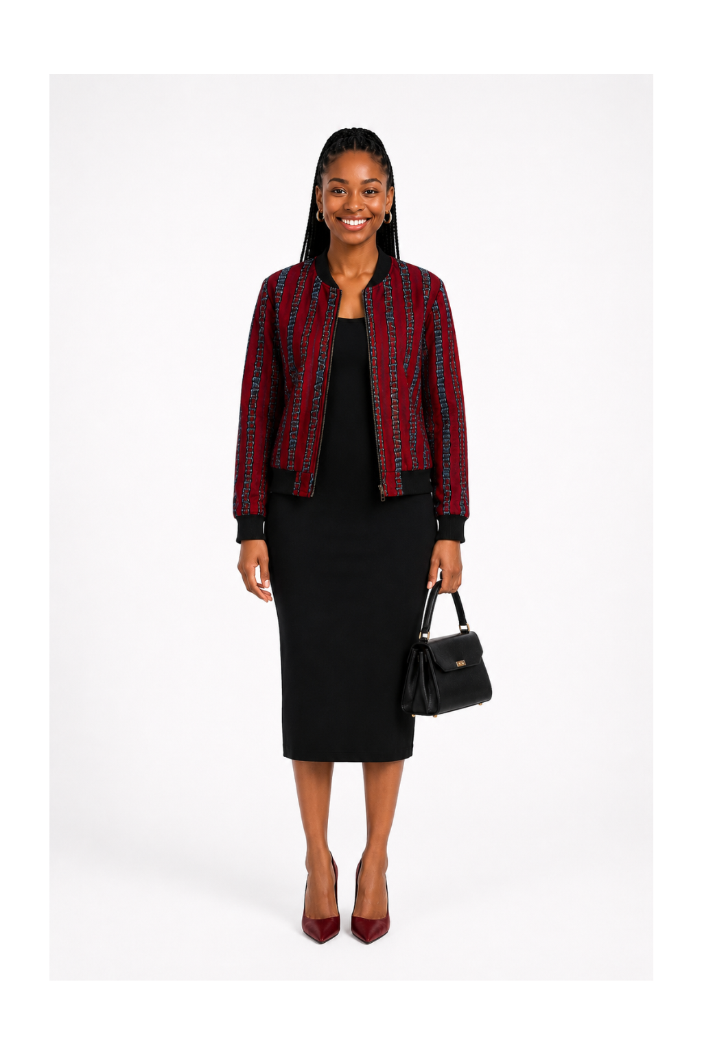 RG Red African Bumper Jacket