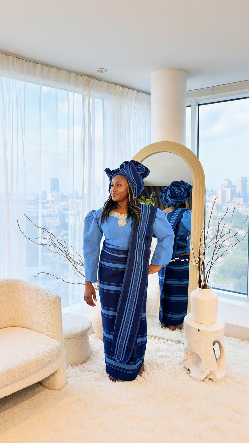 RG Omolayo Iro and Buba for Women