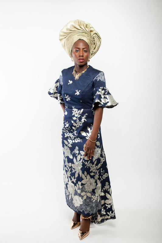 Fan anchor gele