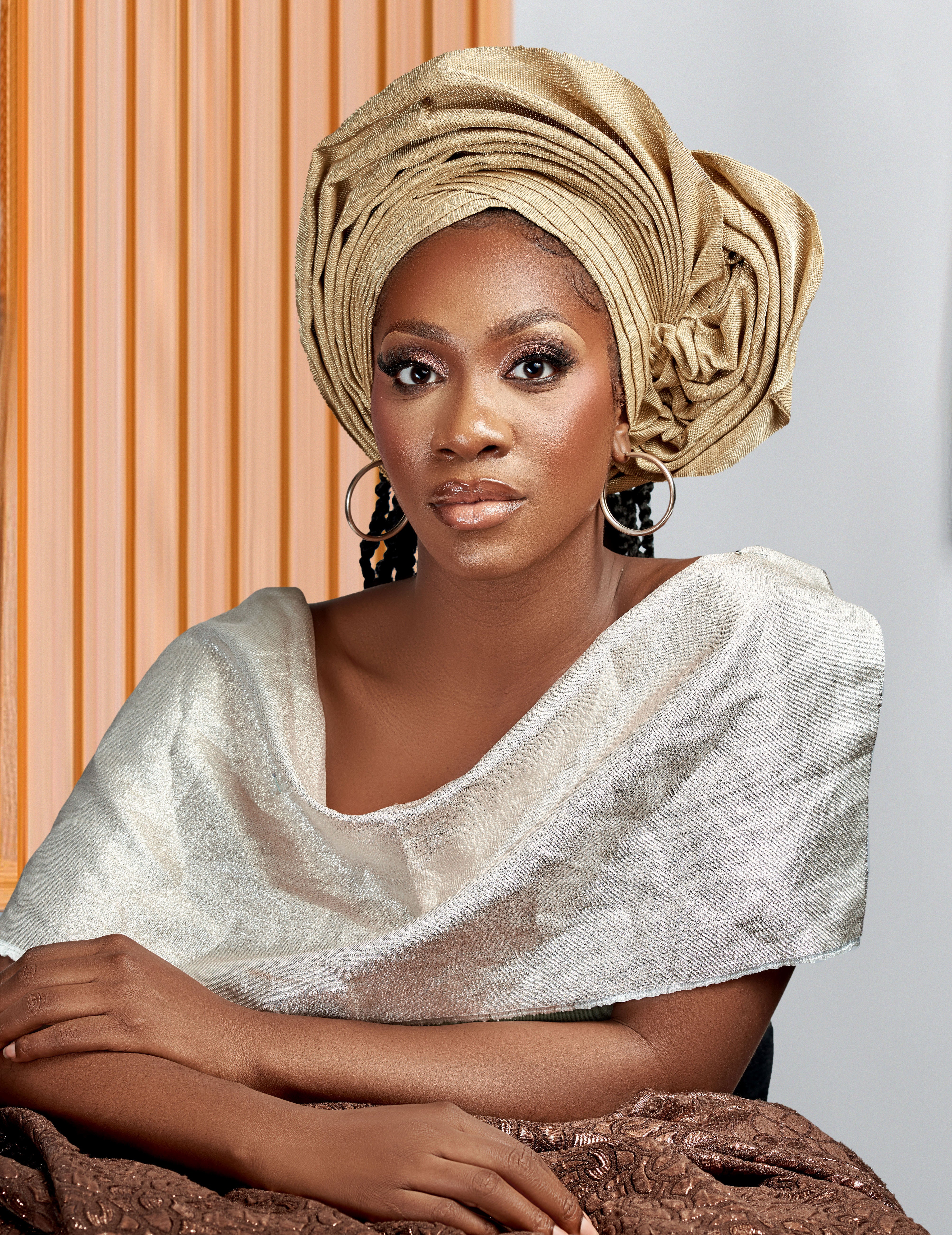 RG Asooke Headtie Gold Gele