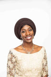 Fluffy Round Turban Gele