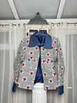 RG Denim Collar Jacket Women
