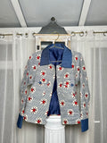 RG Denim Collar Jacket Women