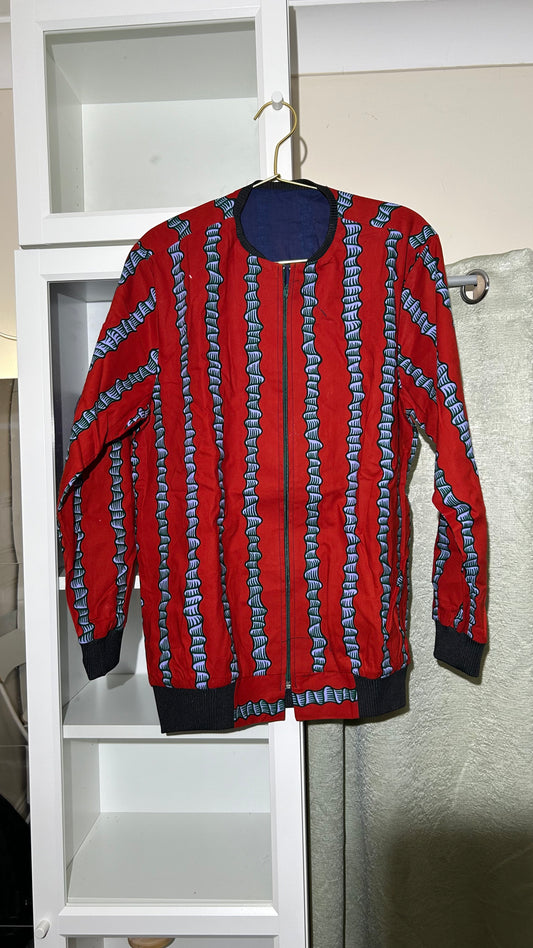 RG Red African Bumper Jacket