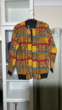 RG Geolines African Print Bumper Jacket