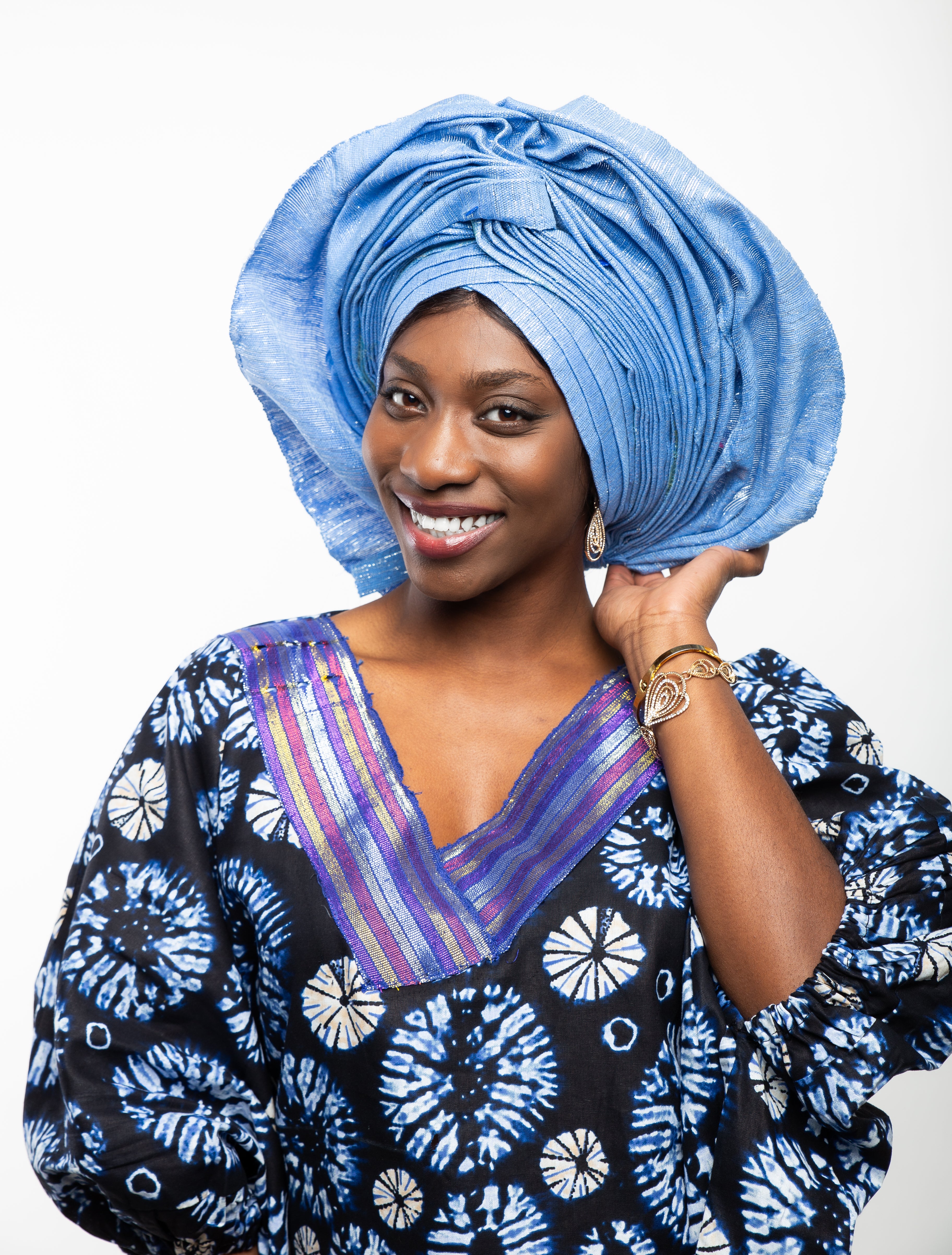 Autogele Aso Oke African Headwrap Gele