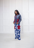 RG 2 Piece Asooke Block Jacket and Trouser Women