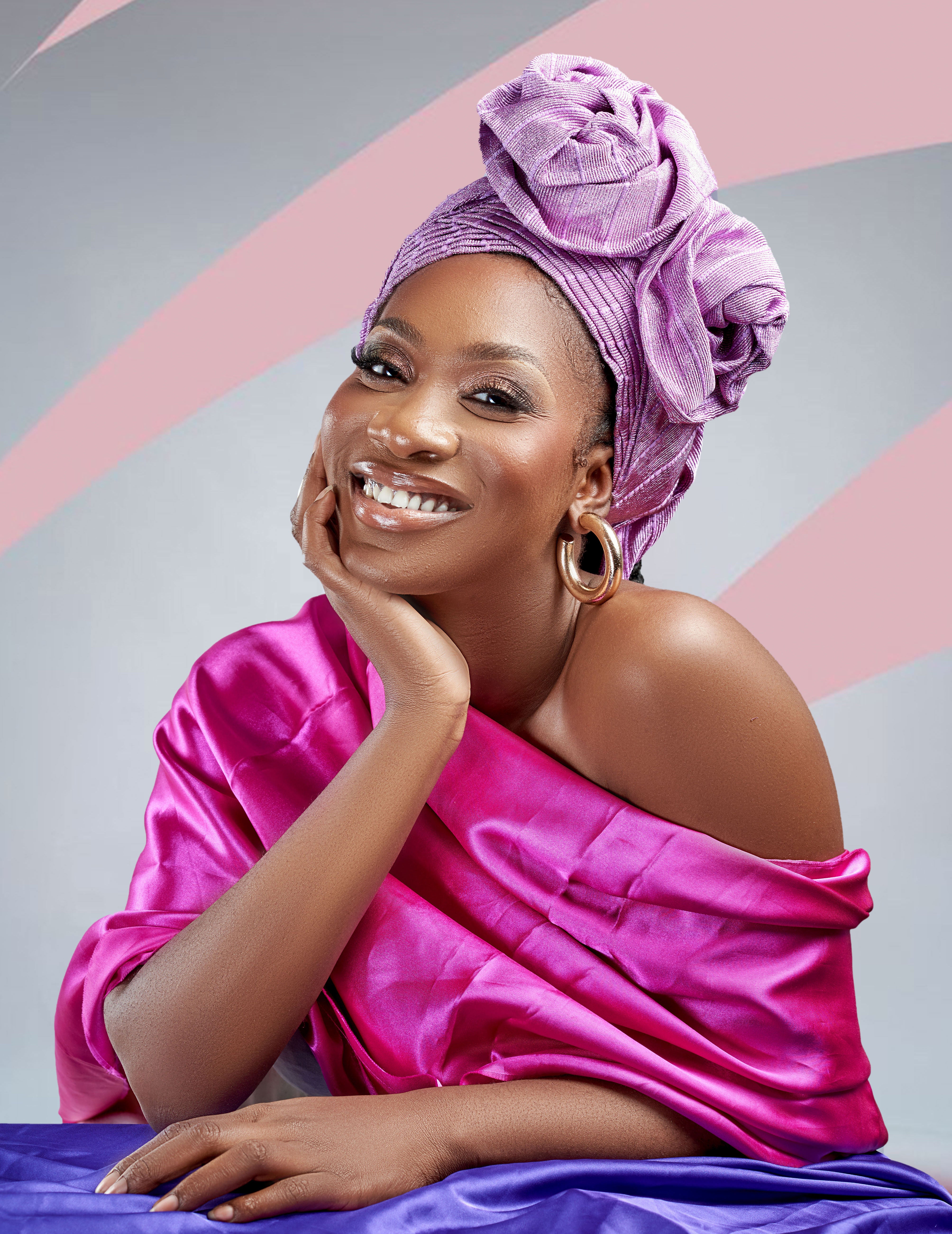 RG Gele Rose Auto Gele