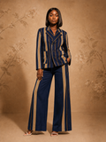 RG Evi Asooke Women Suits 2 Pieces Blazer Pants Mother Of The Bride Outfits