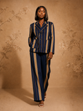 RG Evi Asooke Women Suits 2 Pieces Blazer Pants Mother Of The Bride Outfits