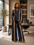 RG Evi Asooke Women Suits 2 Pieces Blazer Pants Mother Of The Bride Outfits