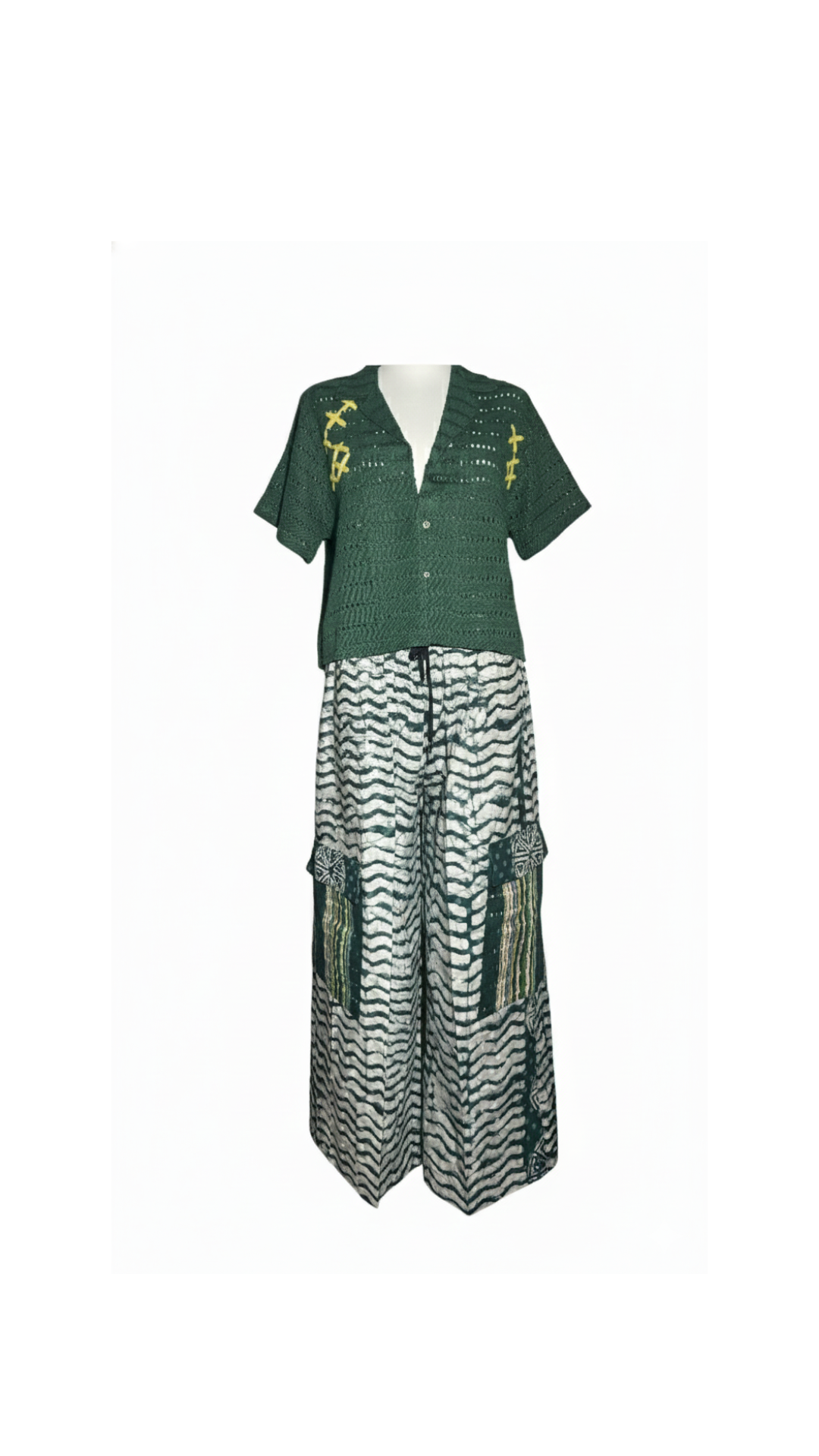 Iwa Adire Culotte Pants