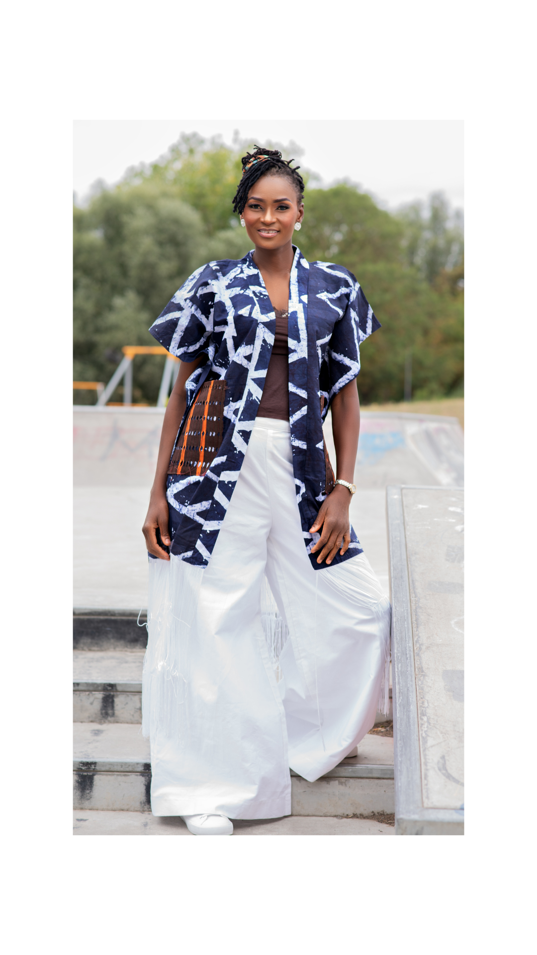 Ewatomi Long Kimono Ladies Jacket