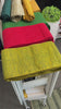2 Tones Metallic Nigerian Aso Oke Gele & Ipele Set - Yoruba Wedding Headwrap (84 inches)